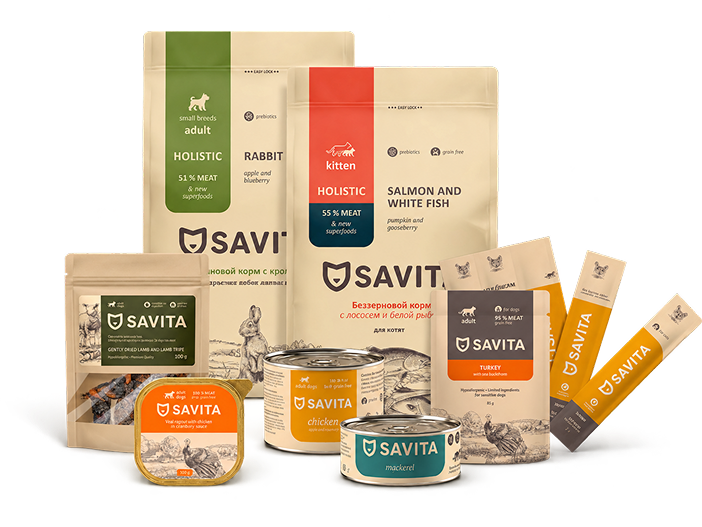 Корма и лакомства SAVITA