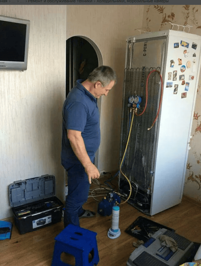 Виктор Иванович на практике ремонта стиральной машины