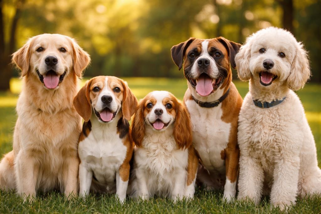 Топ самых дружелюбных пород собак