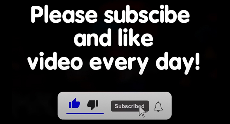 Призыв к подписке на канал