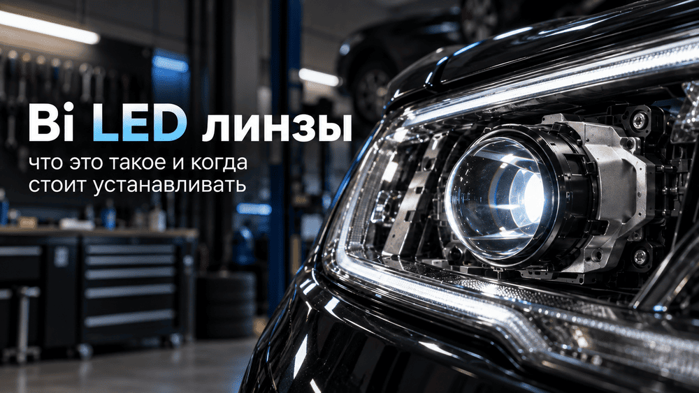 Bi LED линзы
