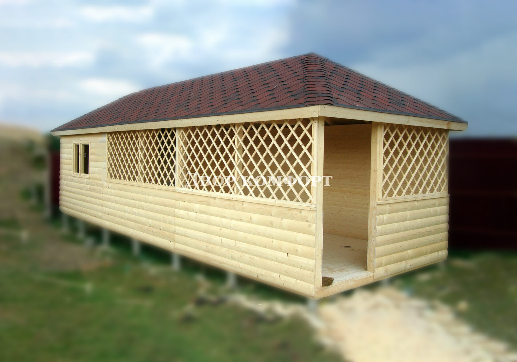 Изготовление беседок, веранд, качелей, хозблоков и др.