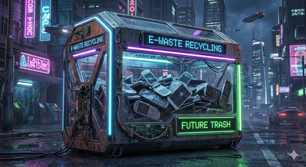 Переработка старых мобильных телефонов и гаджетов