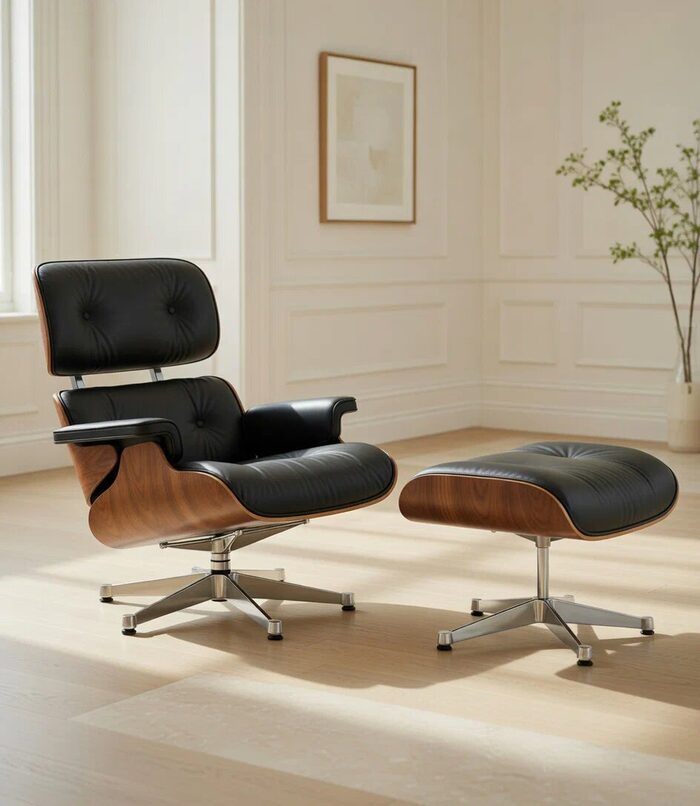 Кресло в стиле Eames Lounge Chair