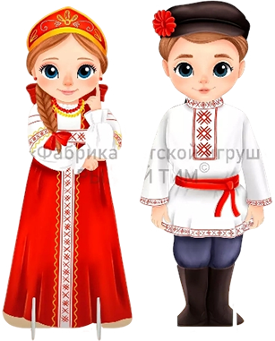 Тематические театральные декорации и ширмы для патриотических спектаклей в саду.