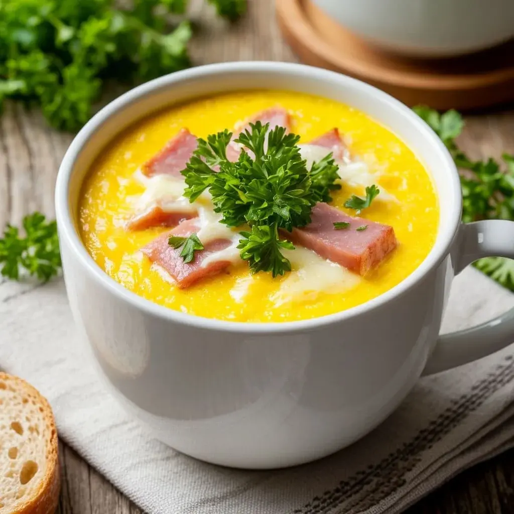 Омлет в кружке за 2 минуты — быстрый завтрак в микроволновке