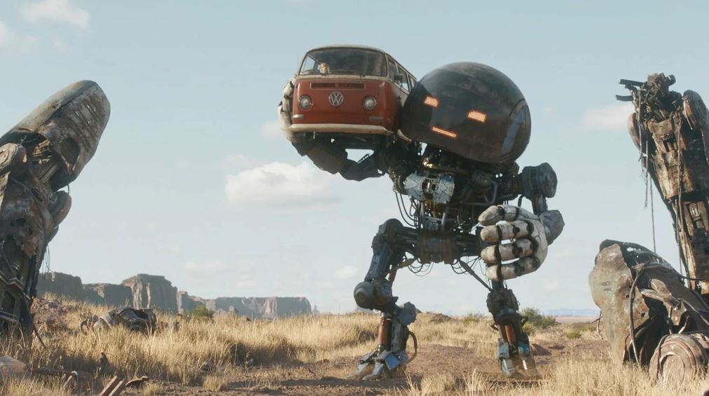 Кадр из фильма «Электрический штат» 2025