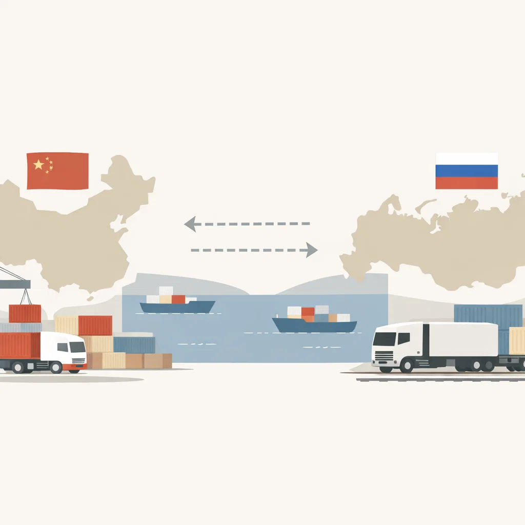 Китай резко сократил торговлю с Россией в 2025 году