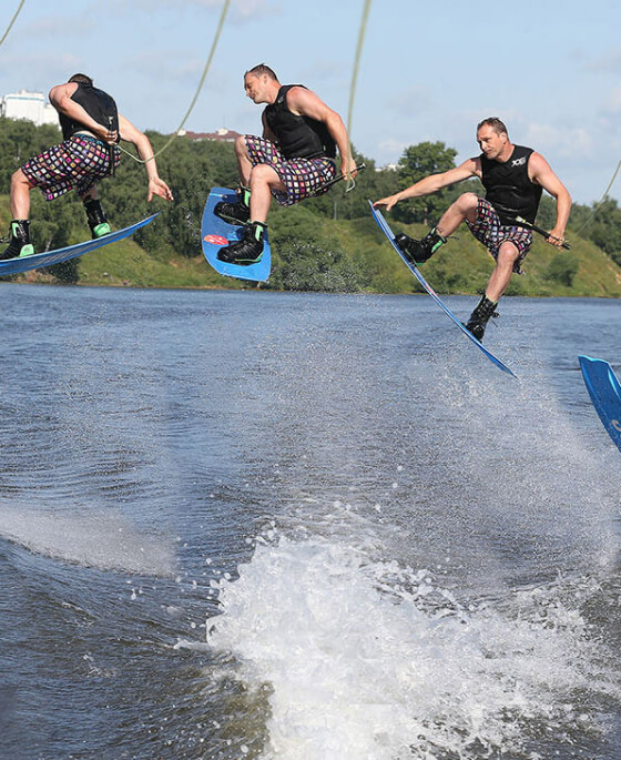 Wakeboard трюки