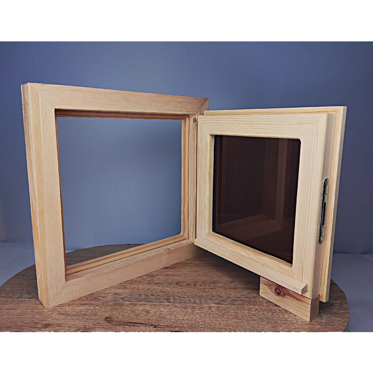 кедровое окно для бани