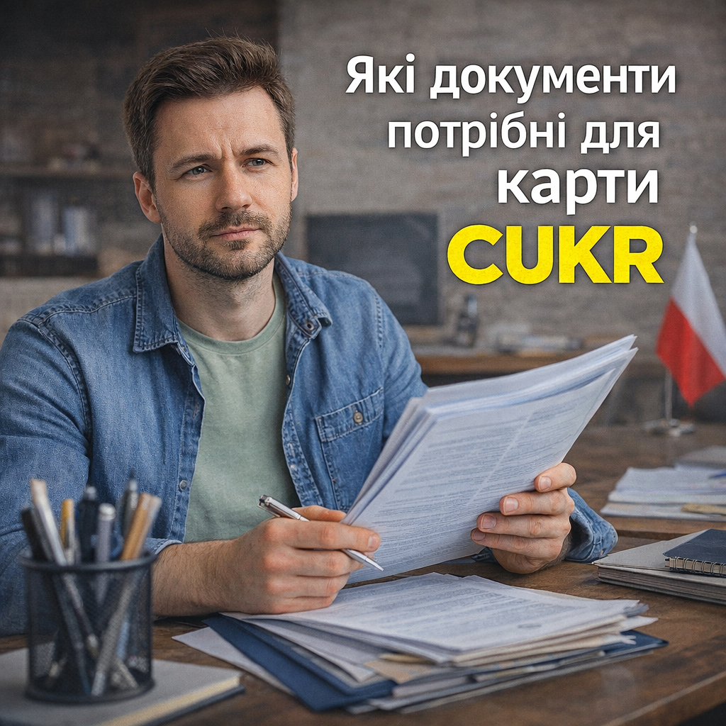 Які документи потрібні для карти CUKR