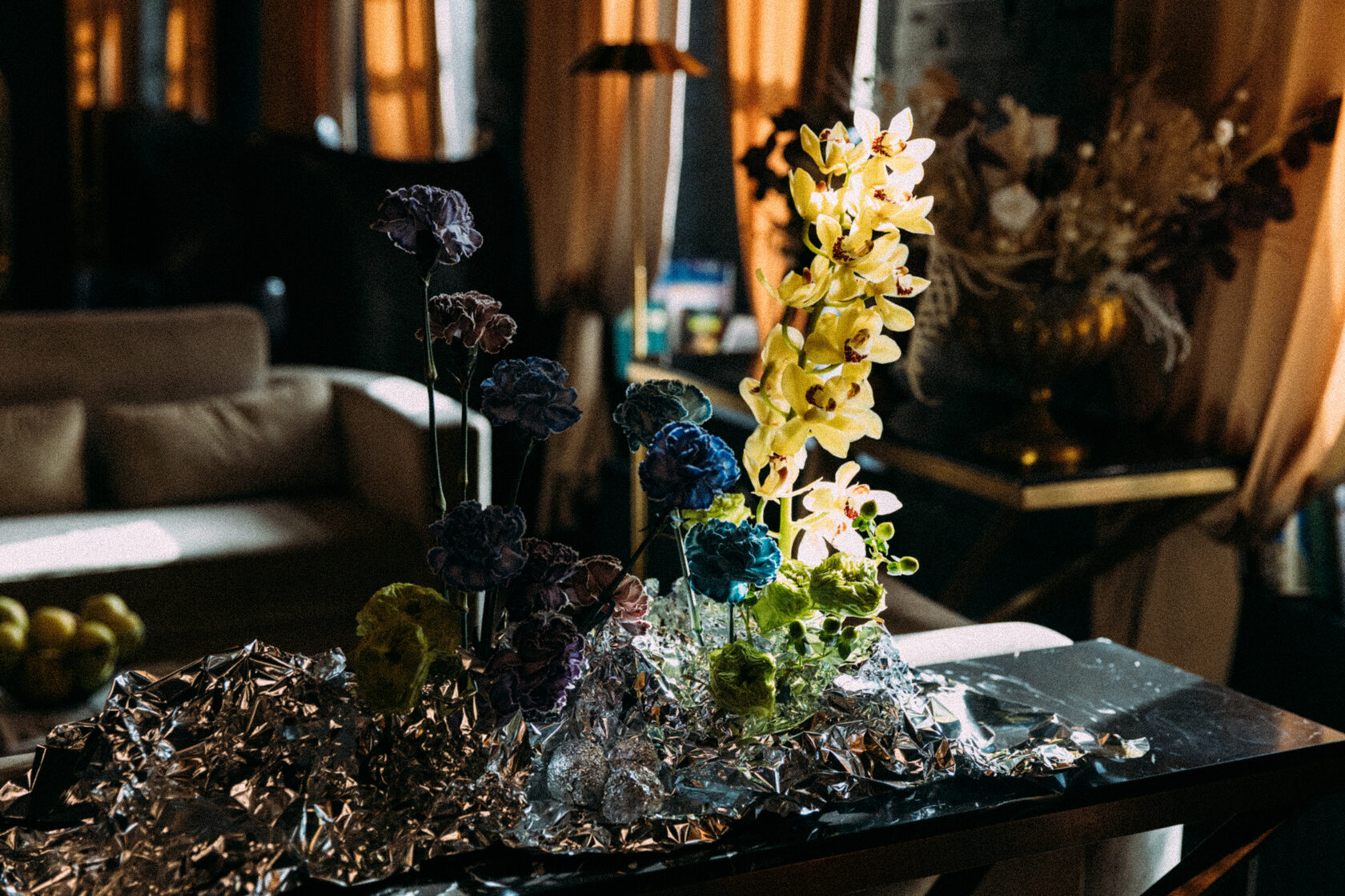 флористическая композиция в подарок цветы оригинальный подарок