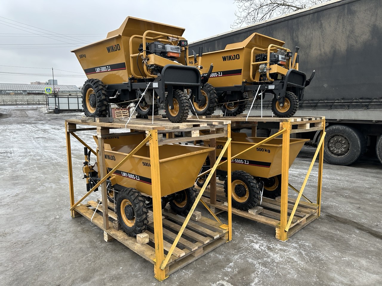 транспортировка мототележки