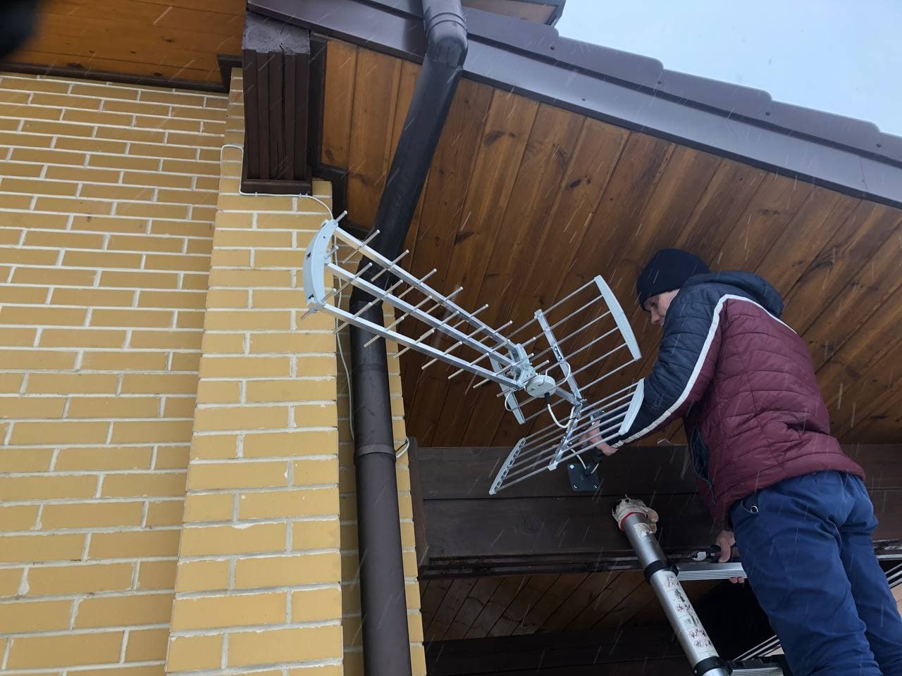 Настройка антенны на даче