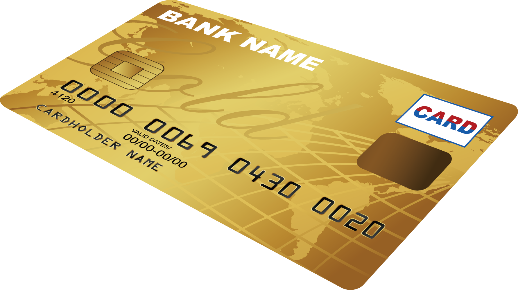Кредита карта дебетовой кредитной