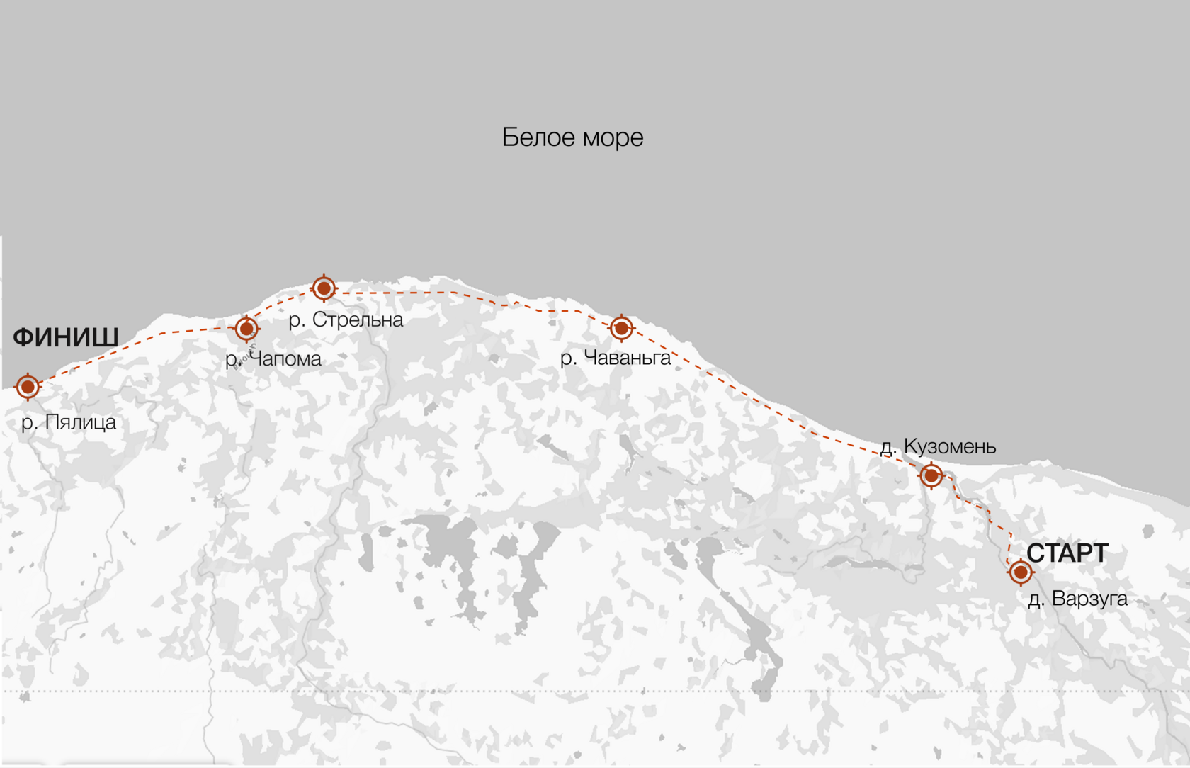 Авторский маршрут по Терскому берегу