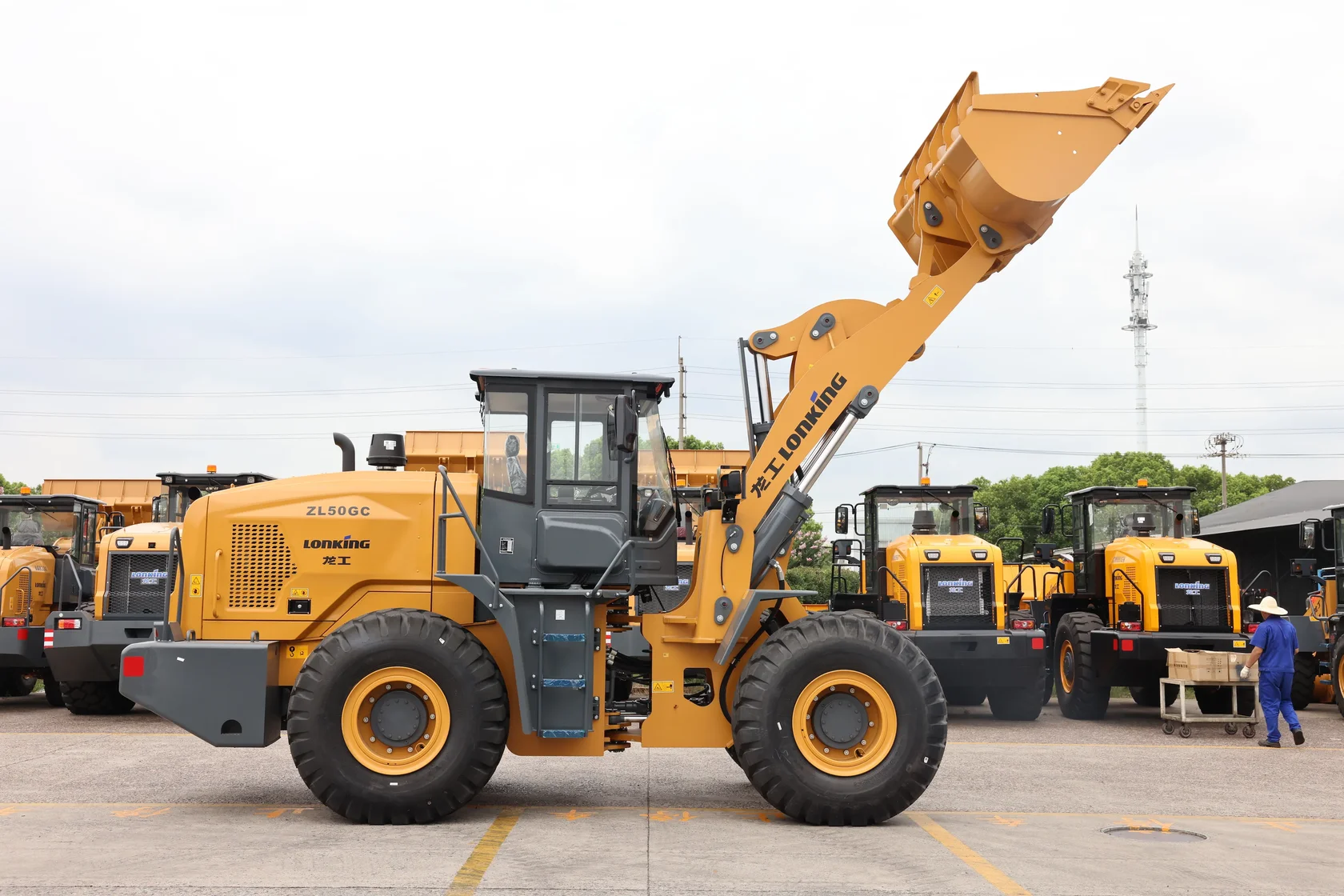 Фронтальный погрузчик LONKING ZL 50GC