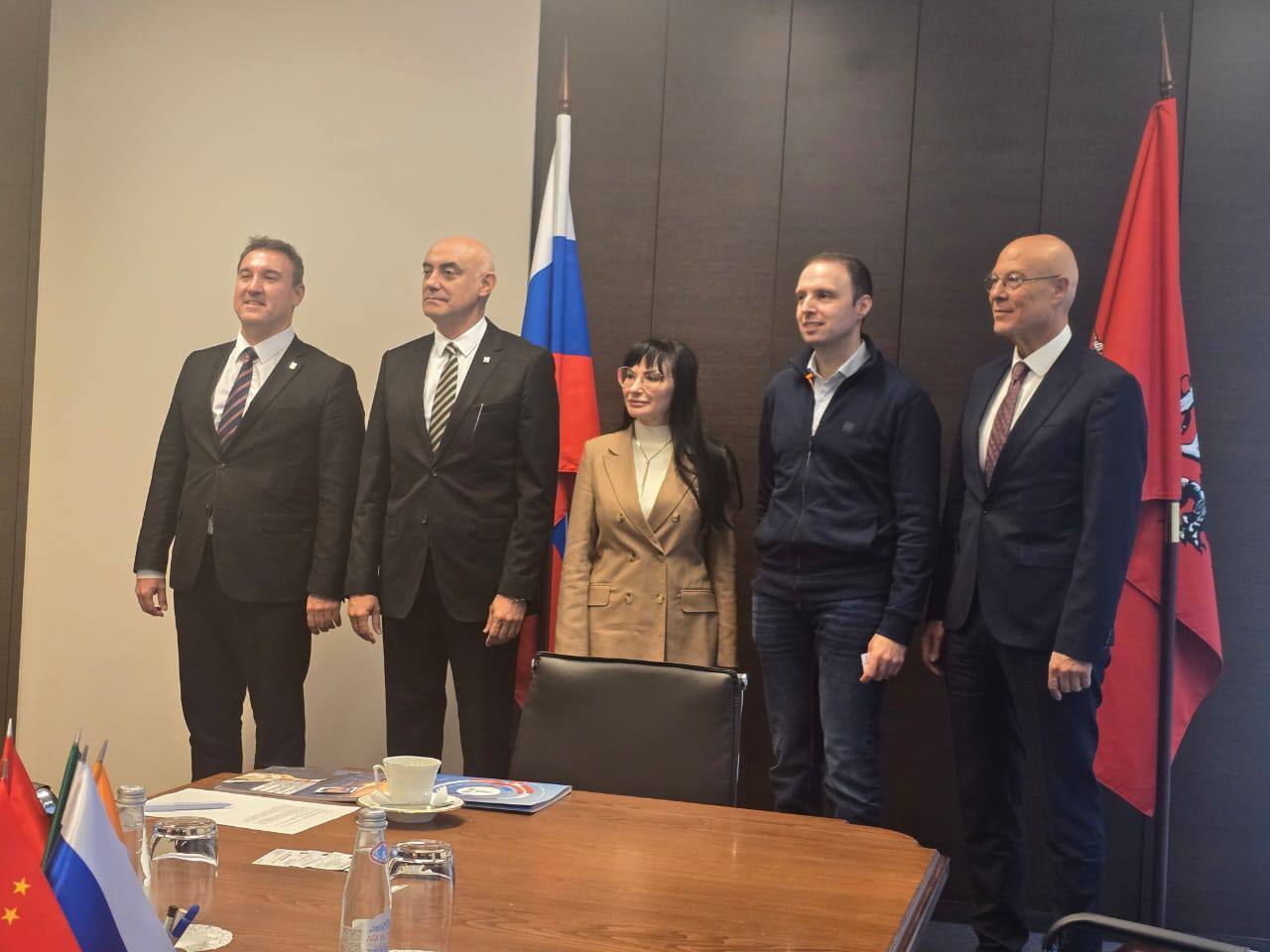 Meeting of the Chairman of the AICCMP Evgenia Zinovieva with Turkish entrepreneurs