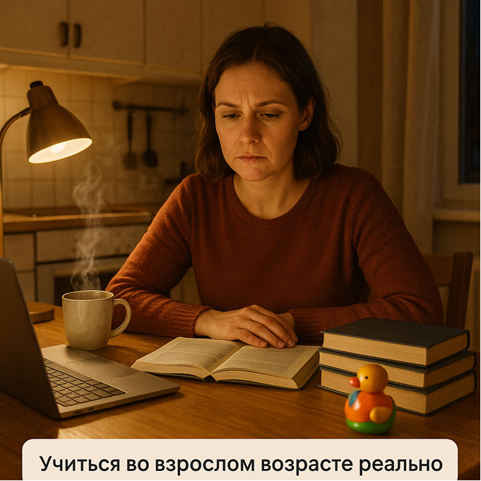 Образование во взрослом возрасте: как учиться работающей маме