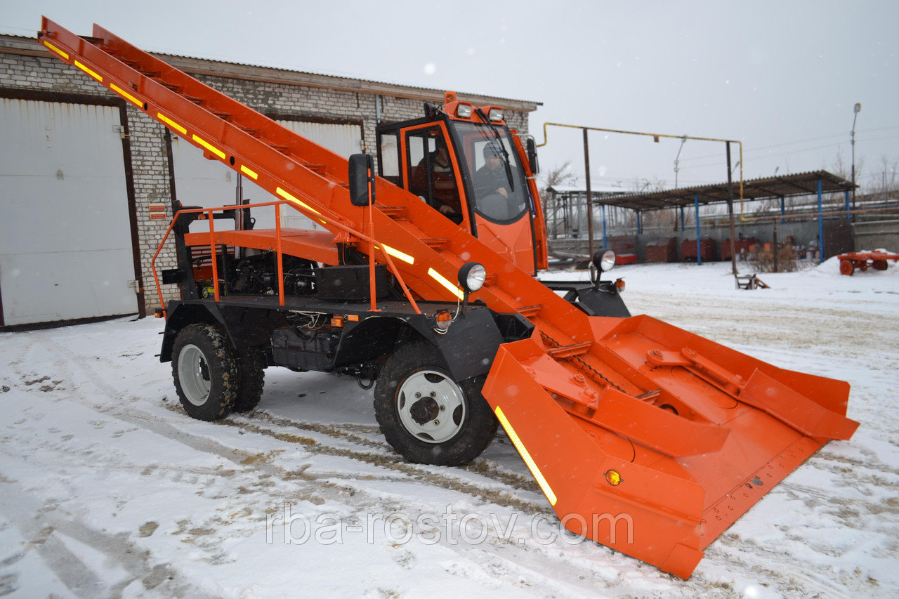 Обновление Лапового снегопогрузчика КЗДМ-206