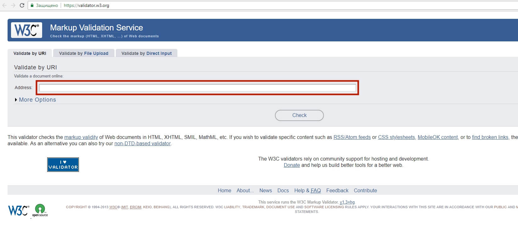 Validator w3 org. W3c Markup validation service.