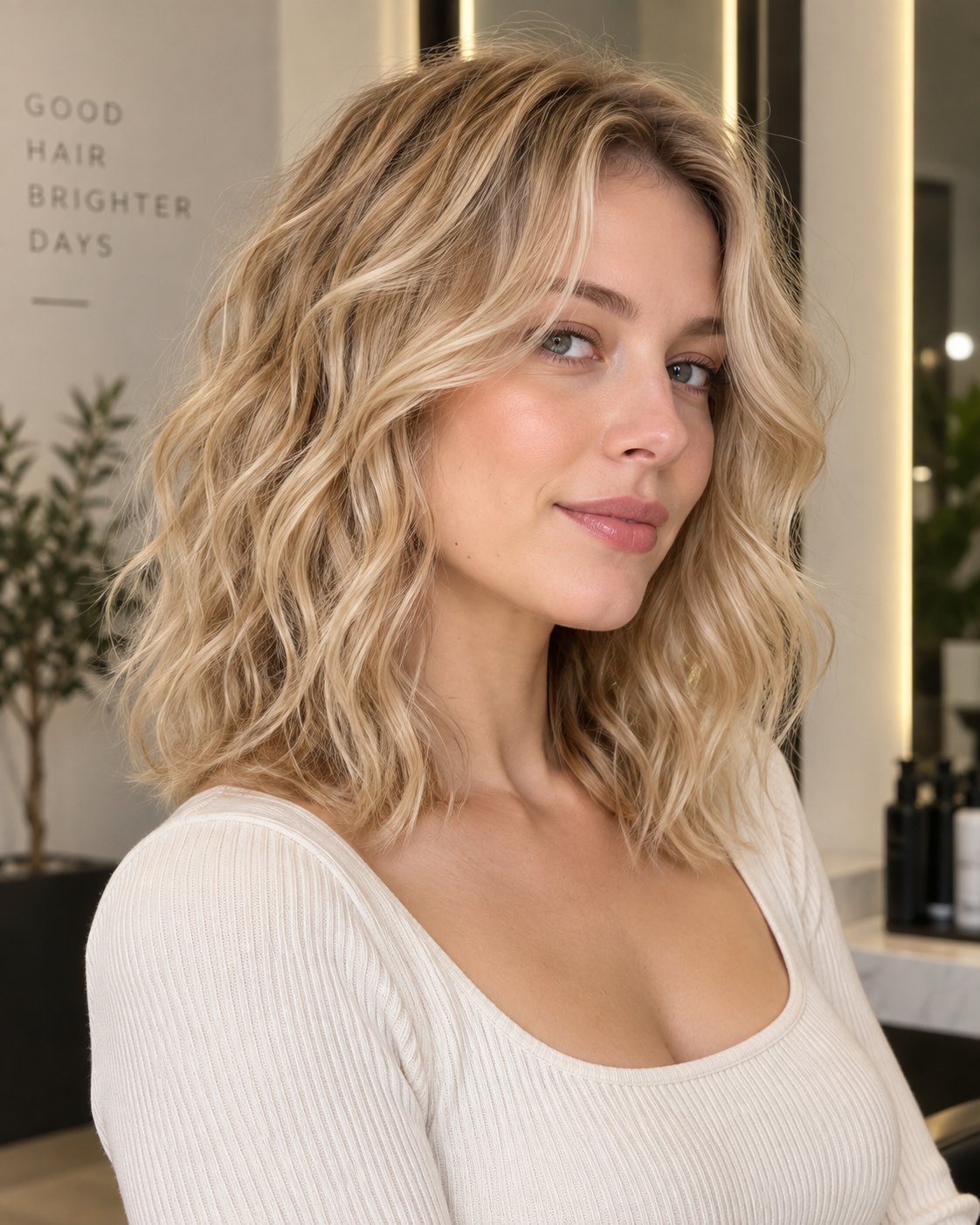 Завивка на блонд и осветленные волосы — Mod’s Hair Красноярск