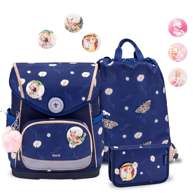 Ранец для первоклассника с наполнением Belmil Premium