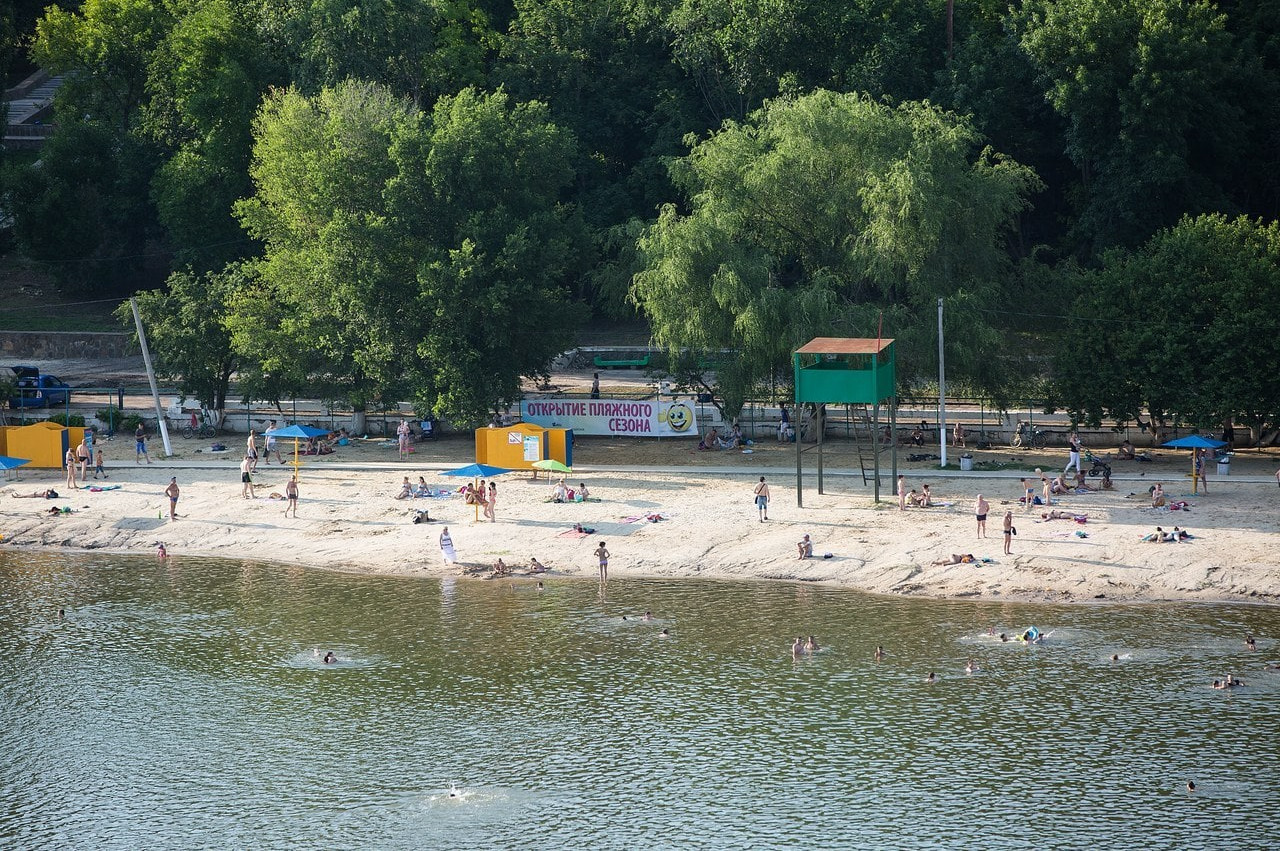 Городской пляж ростов на дону фото