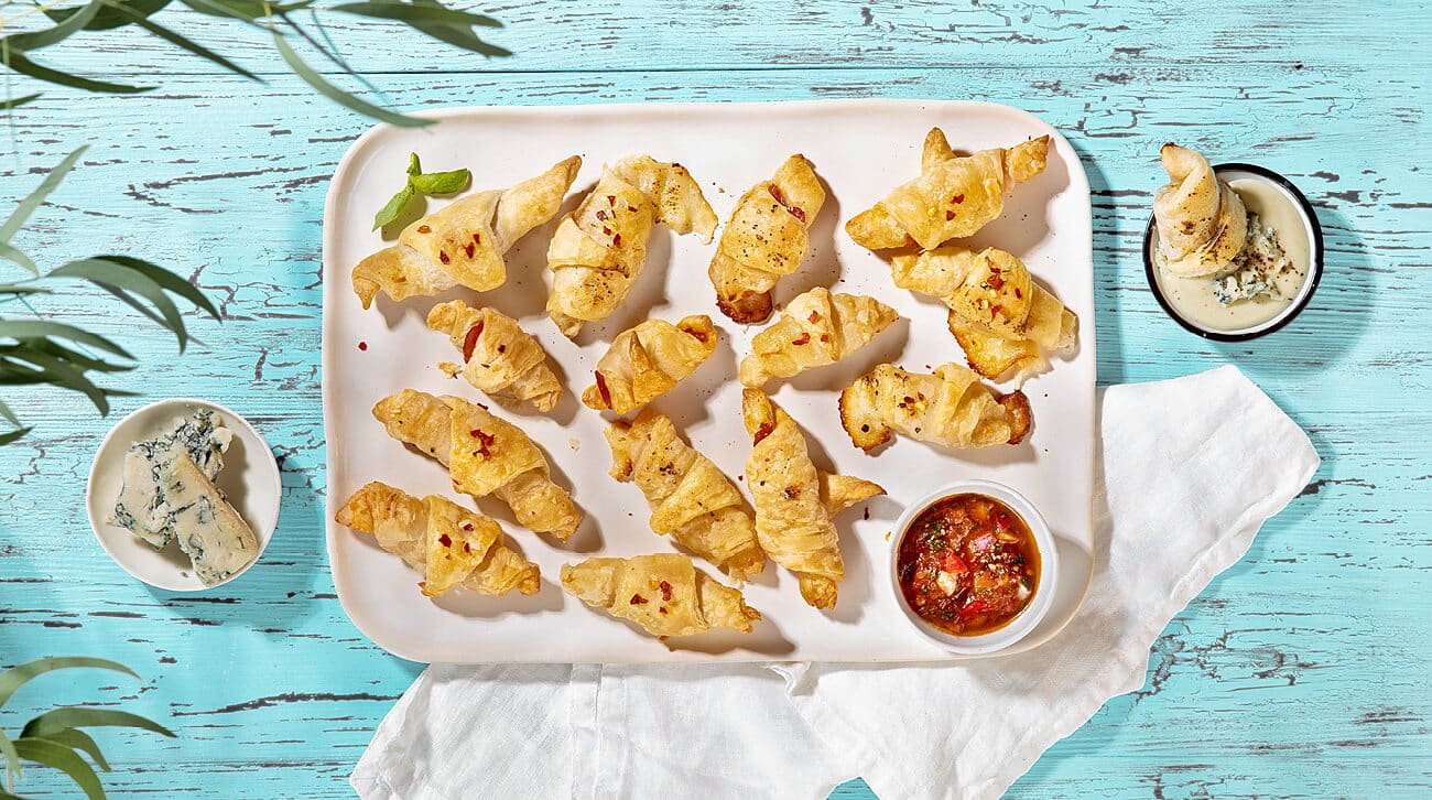 Закусочные мини-круассаны