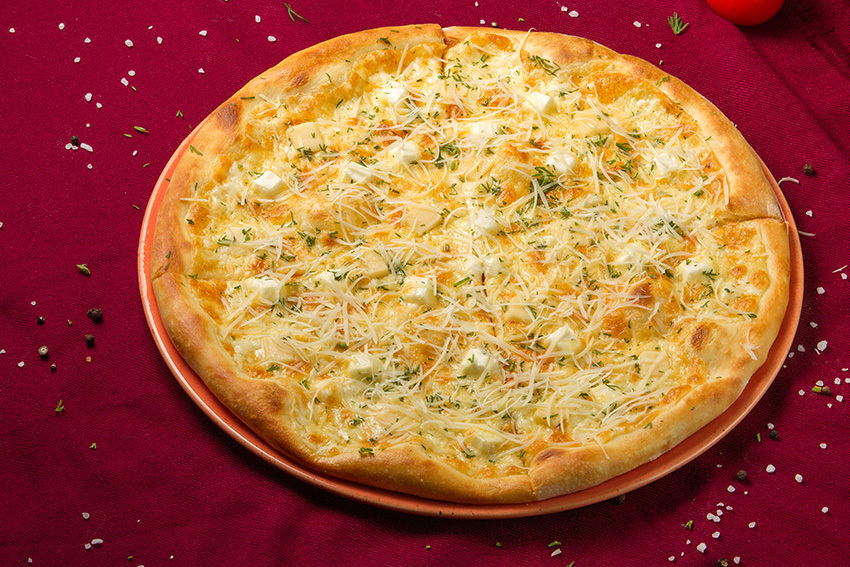 Пицца 4 вида сыра рецепт