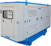 Дизельный генератор ЯМЗ ЭД-100 в кожухе