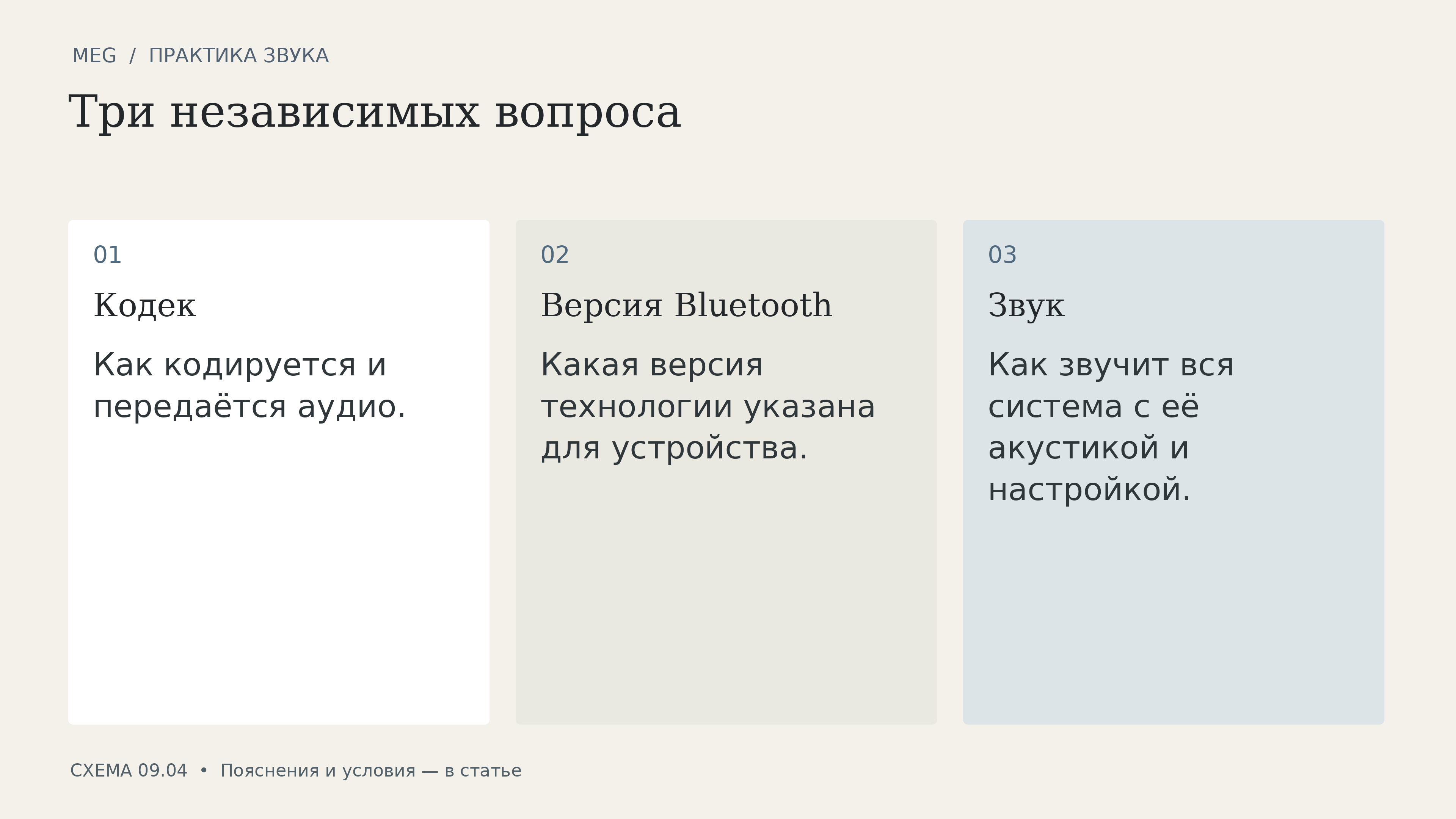 Три независимых вопроса: кодек, версия bluetooth, звук