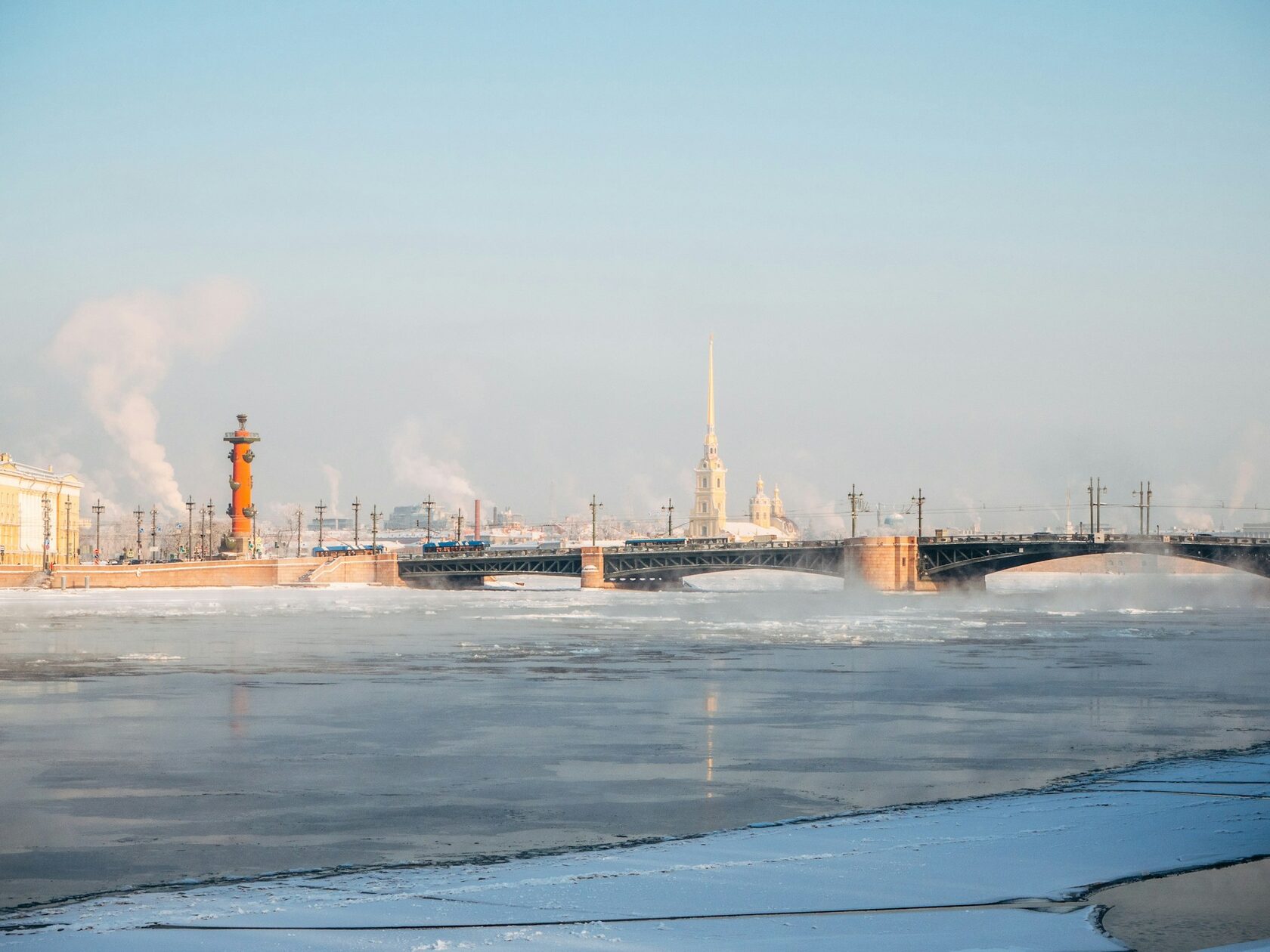 Дворцовый мост, Россия, Санкт-Петербург, Центральный район