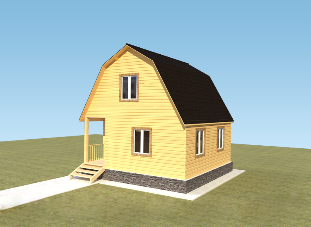 АСД | Строительство дачи из бруса \"под ключ\" в Новосибирске и НСО ...