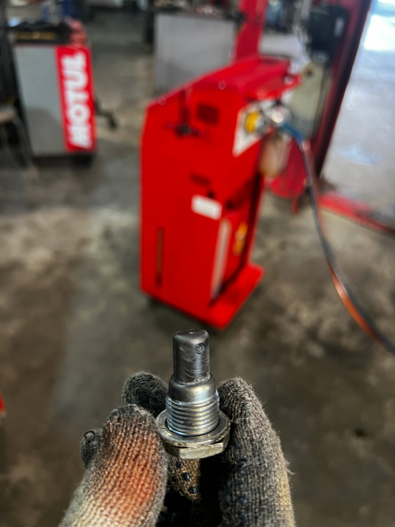 Чистка магнита АКПП