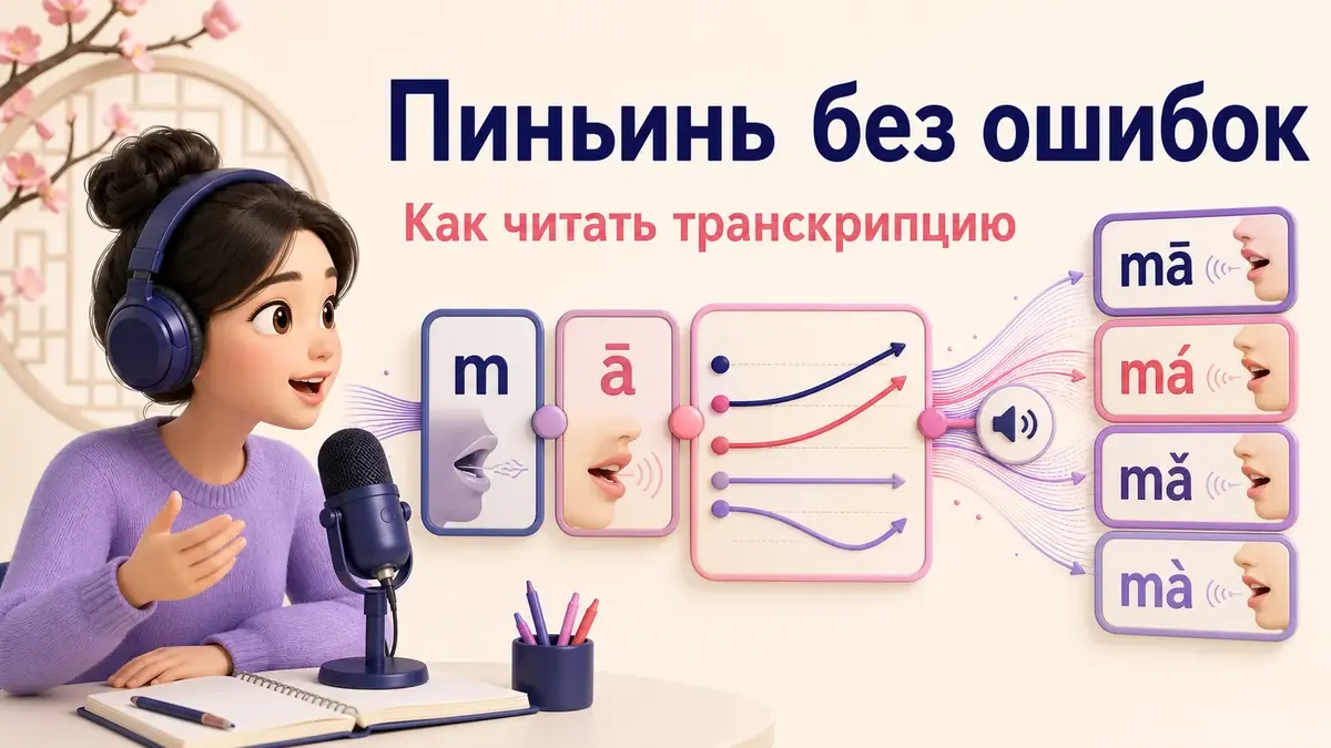 Пиньинь: как читать китайскую транскрипцию и не закрепить ошибки: учебная статья LaRou