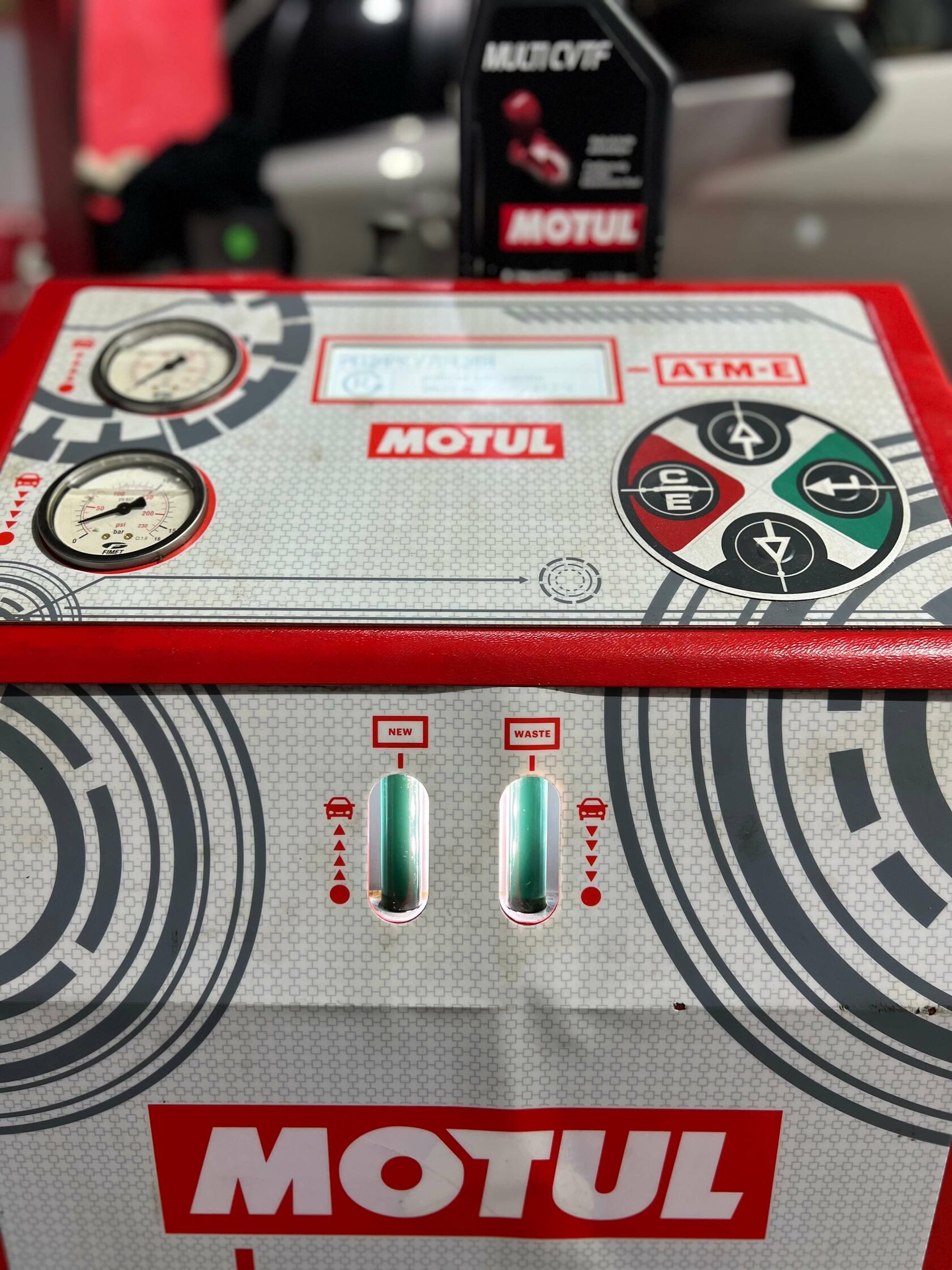 Результат замены масла в Subaru Forester