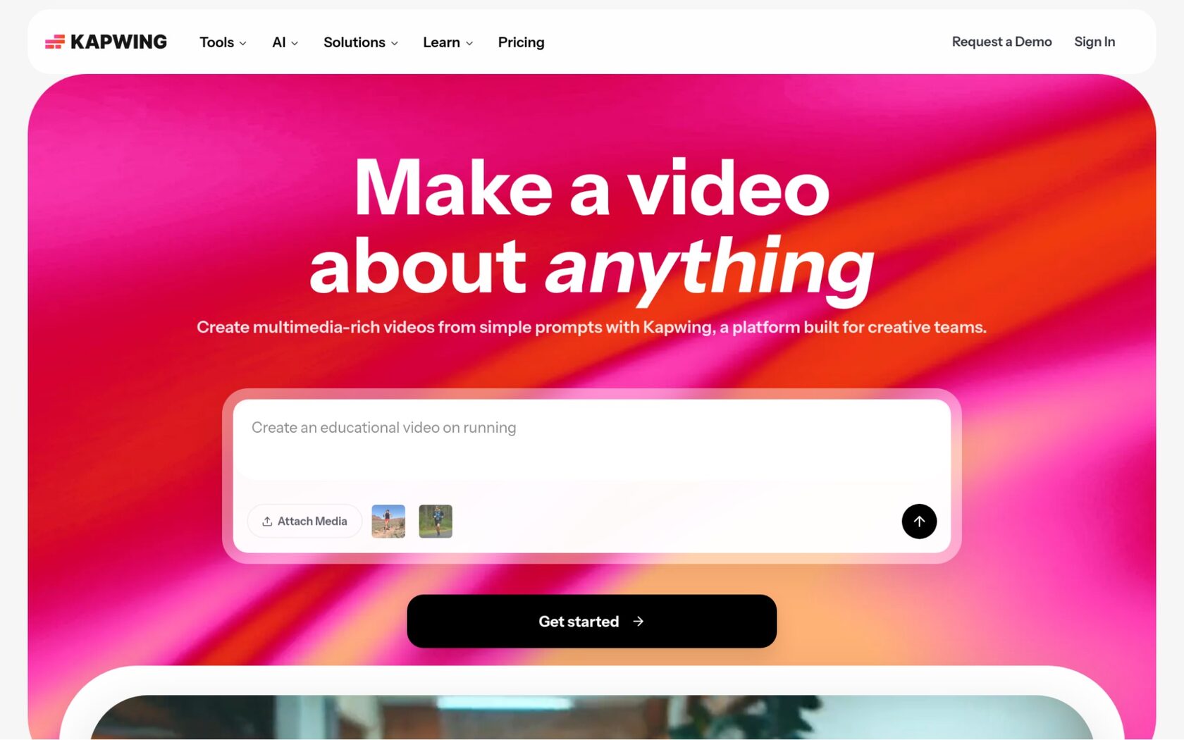 Kapwing Screenshot