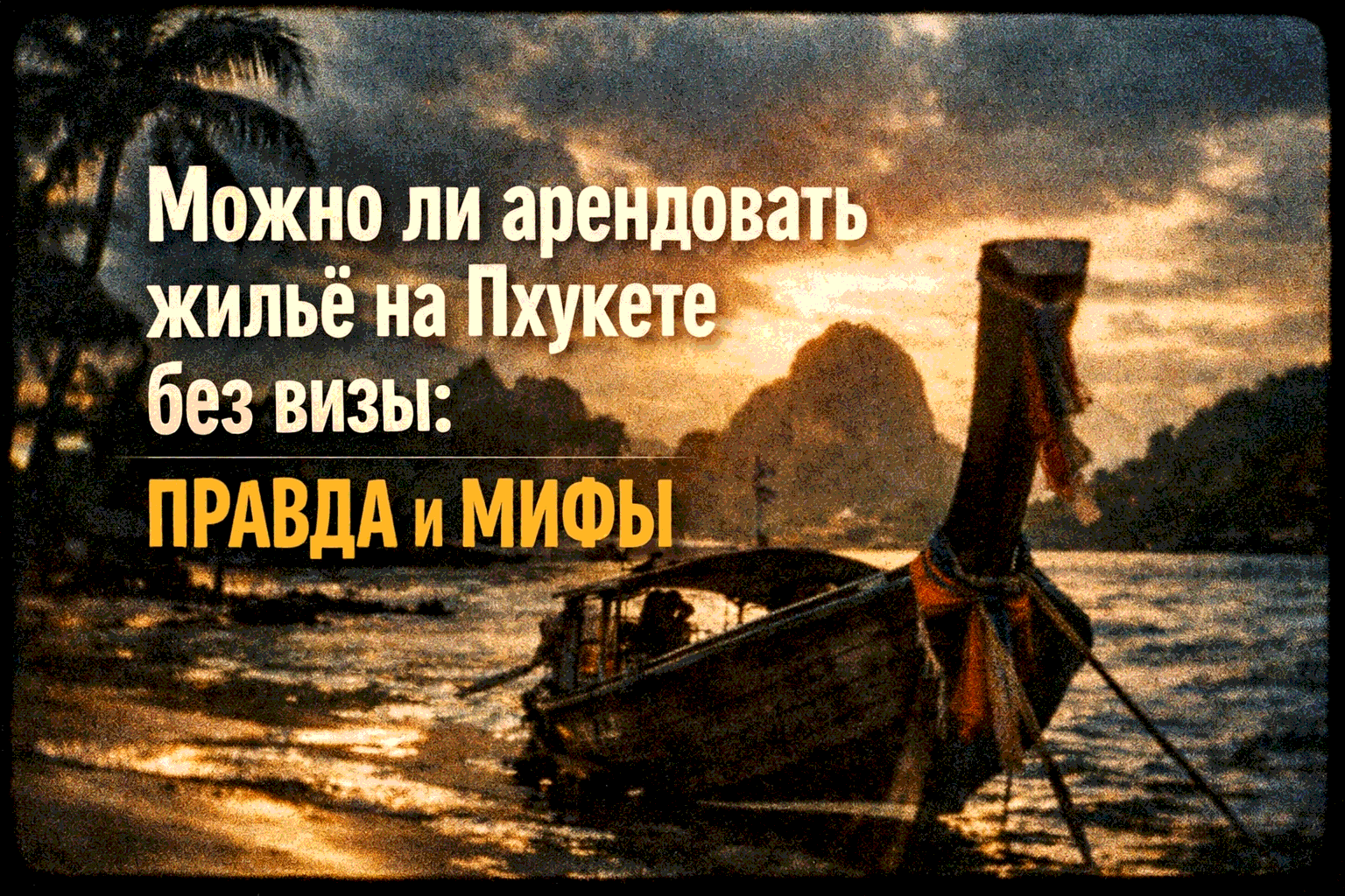 виза и аренда — связаны ли они на Пхукете Представьте: вы нашли идеальную виллу или апартаменты на Пхукете, готовы внести оплату, а владелец спрашивает: «А какая у вас виза?» Многие русскоязычные зимовщики и туристы беспокоятся: можно ли арендовать жильё 
