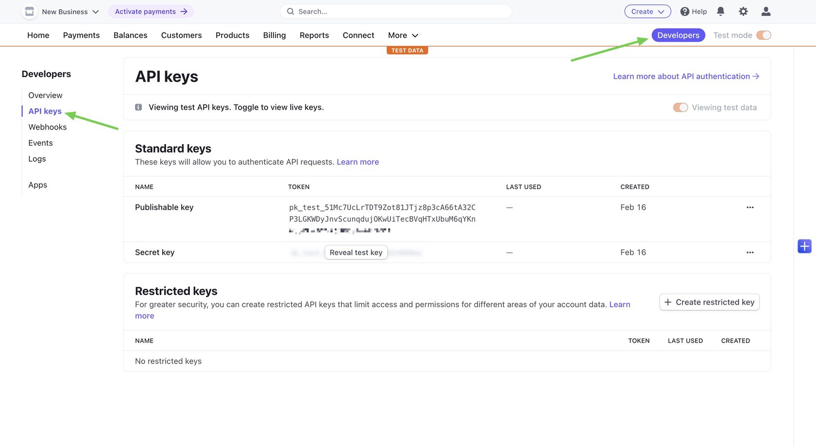 Подключение платежной системы «Stripe»