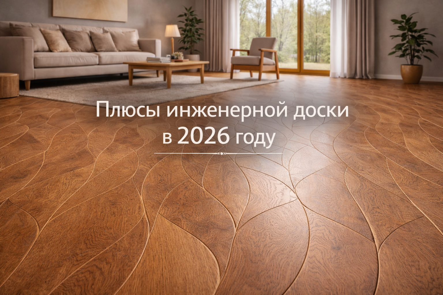 Инженерная доска в интерьере квартиры - натуральный деревянный пол и преимущества покрытия