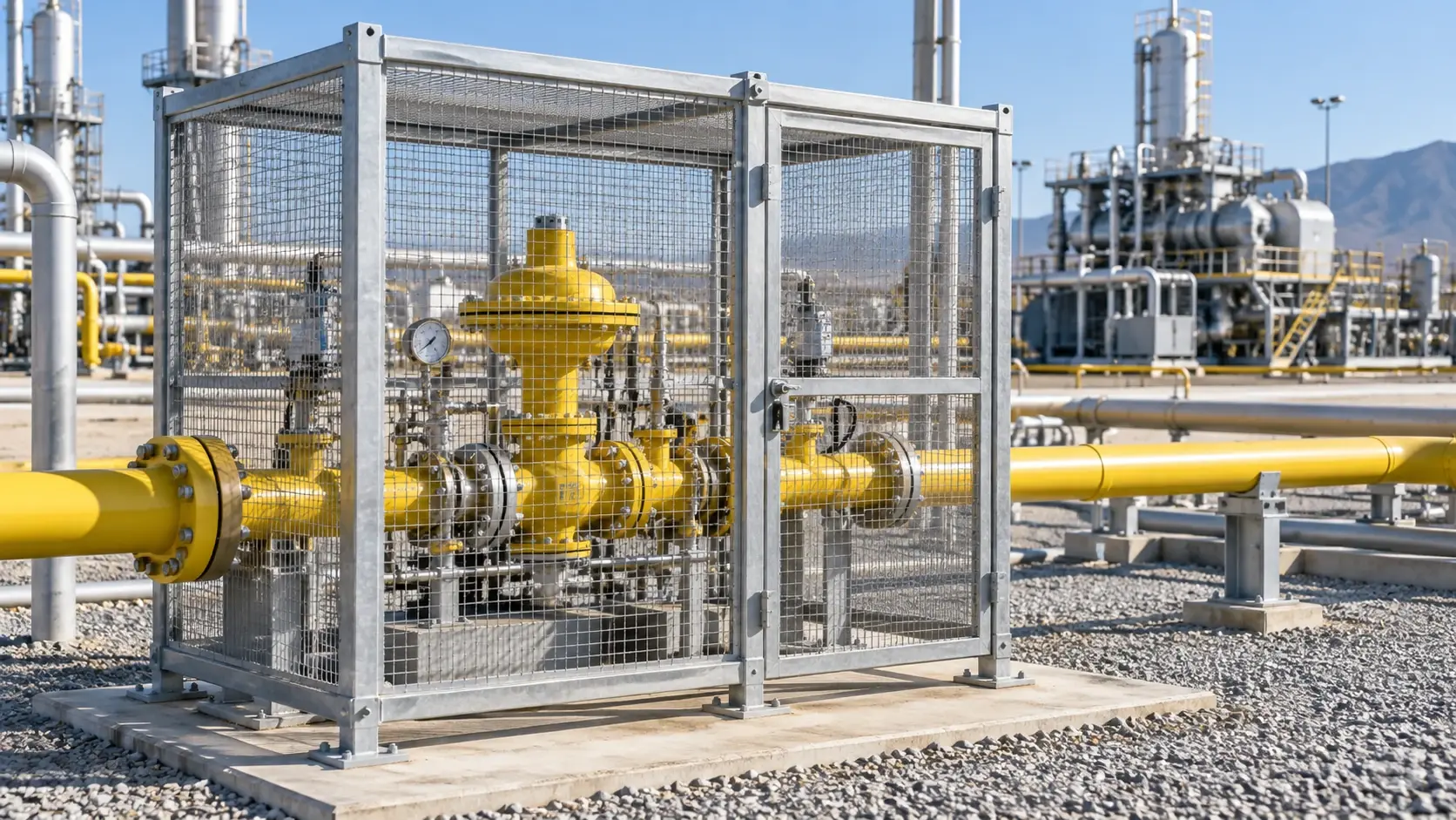 Локальная защита газового регулятора