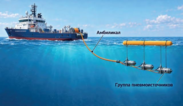 отечественный амбиликал для морской сейсморазведки
