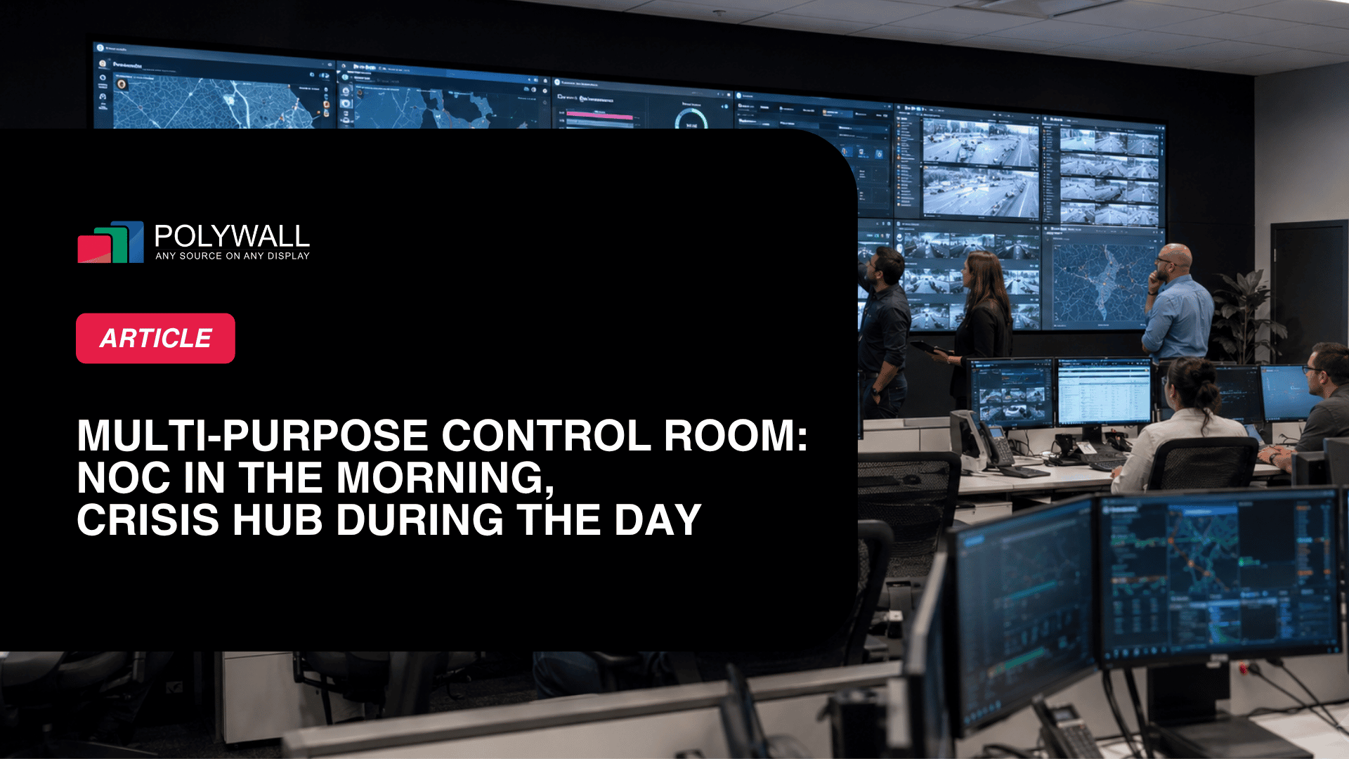 Control room as a multi-purpose space
