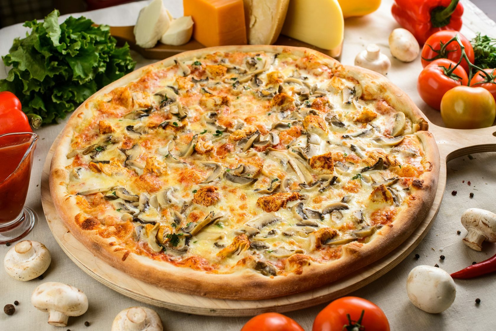 итальянская пицца грибная фото 24