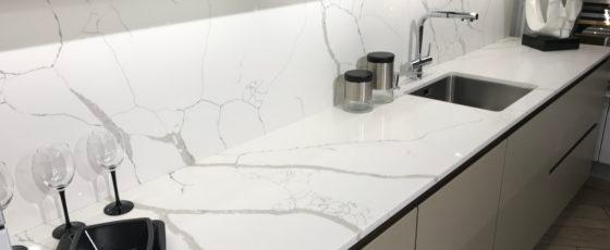 Кварцевая столешница для кухни, ВС-Столешницы