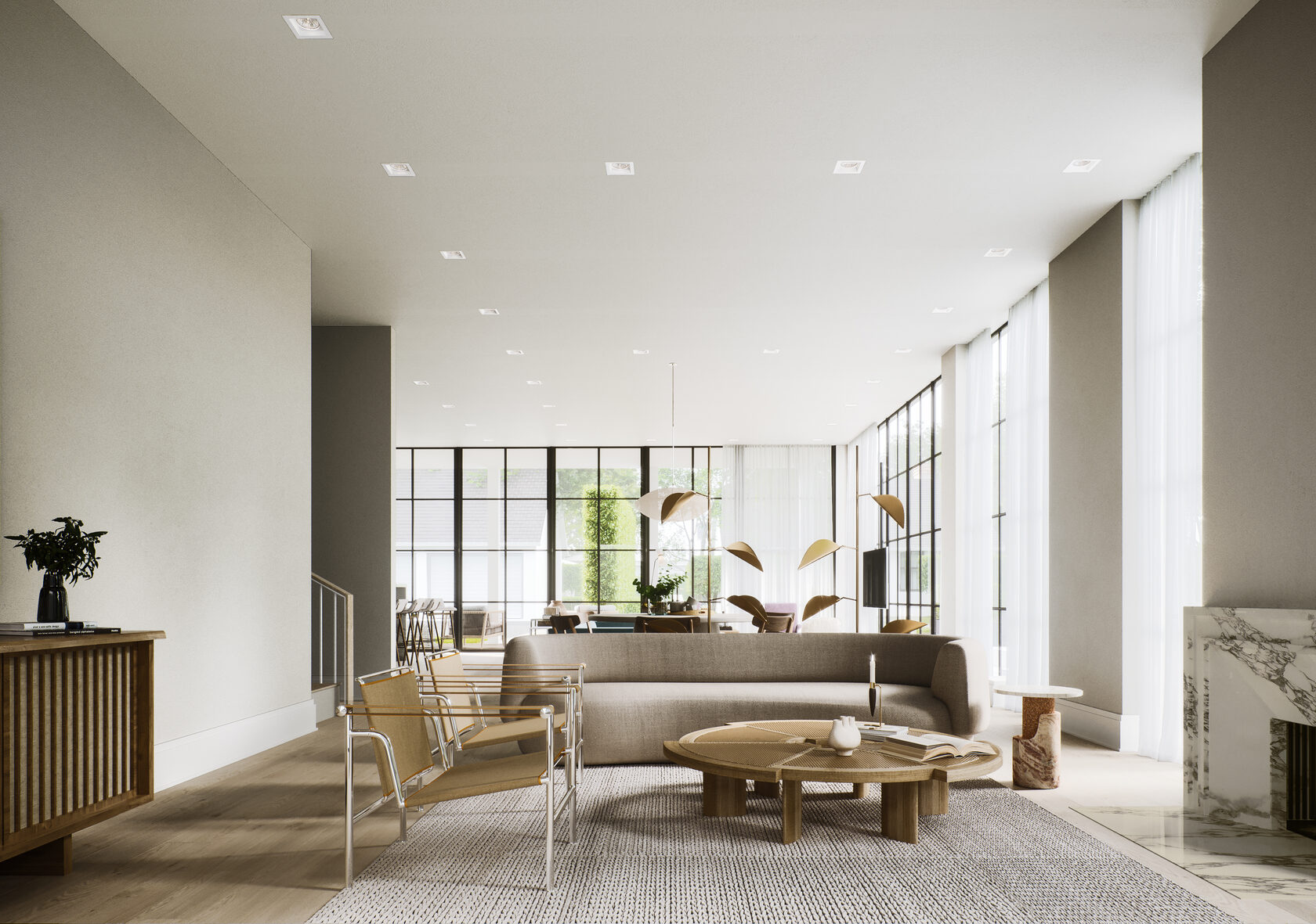 Визуализация ливинга