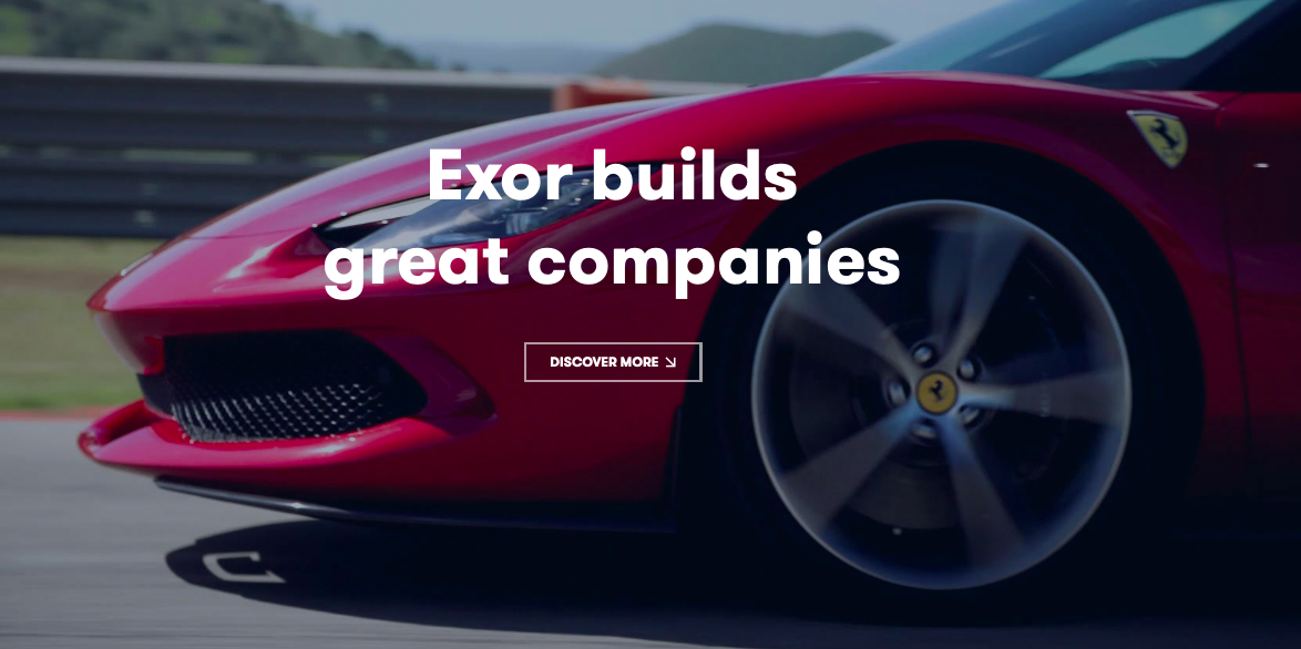 Exor red Ferrari with company&amp;amp;amp;amp;amp;amp;#39;s strategy Exor builds great companies