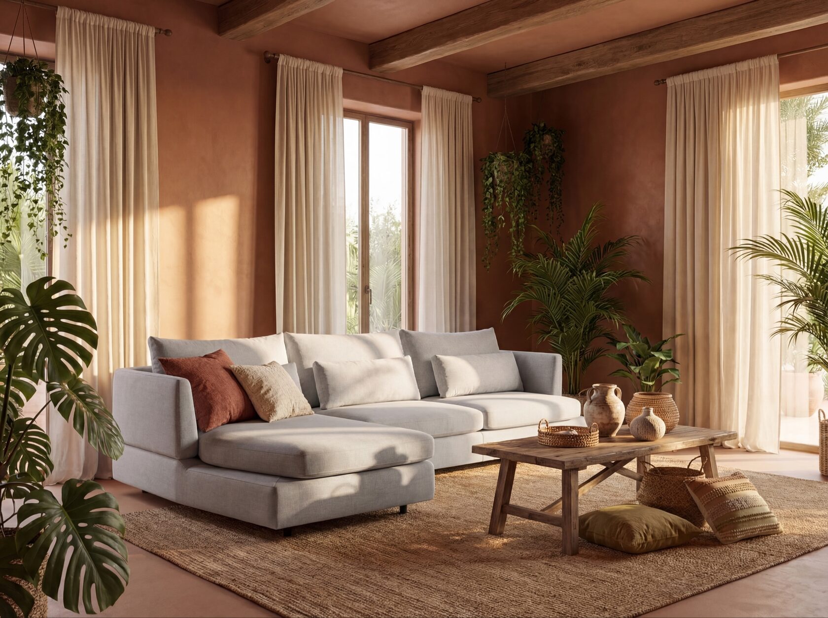 Warm coastal space