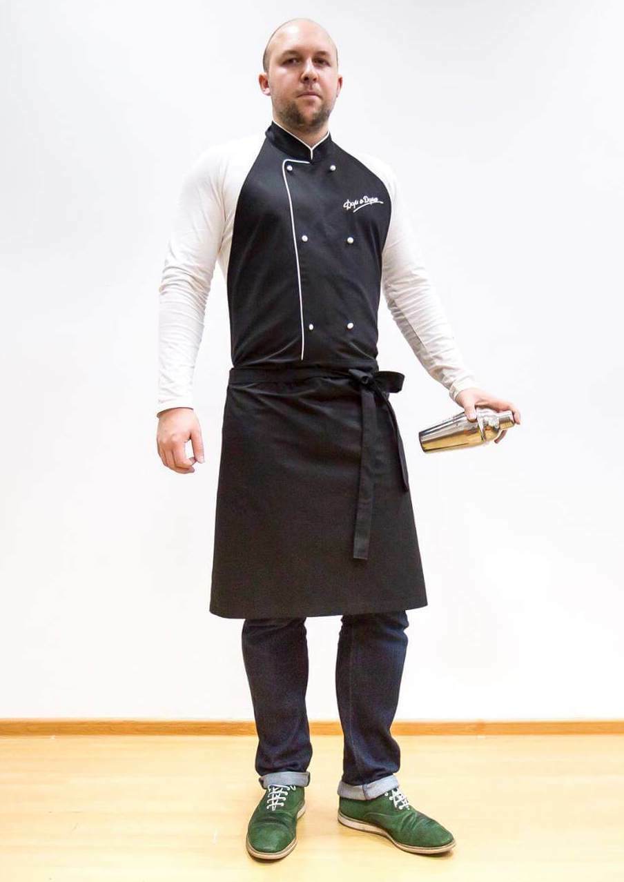 Фартук для отеля и ресторана с логотипом, индивидуальный дизайн